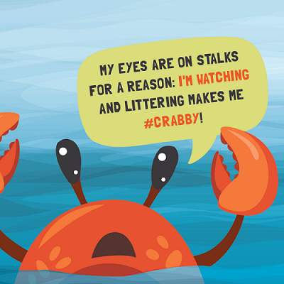 Crabby litter Campaign